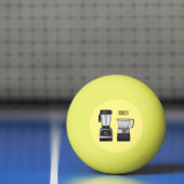 Afbeelding van de cartoon van de levensmiddelenver pingpongbal (Net)