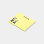 Afbeelding van de cartoon van de levensmiddelenver post-it® notes (Schuin)