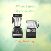 Afbeelding van de cartoon van de levensmiddelenver raamsticker (Vel 3)