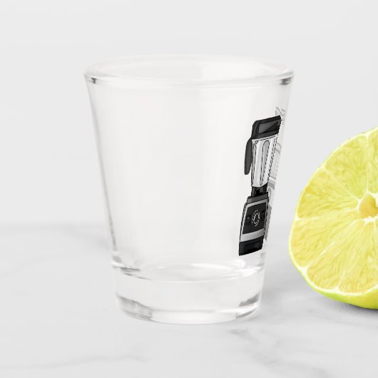Afbeelding van de cartoon van de levensmiddelenver shot glas (Links)