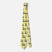 Afbeelding van de cartoon van de levensmiddelenver stropdas (Voorkant)