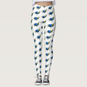 Afbeelding van de cartoon van de monale vogel uit  leggings