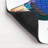 Afbeelding van de cartoon van de monale vogel uit muismat (Hoek)