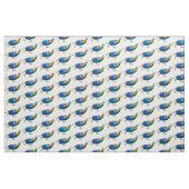 Afbeelding van de cartoon van de monale vogel uit stof (Fat Quarter)