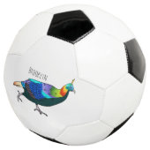 Afbeelding van de cartoon van de monale vogel uit voetbal (Drie kwart)