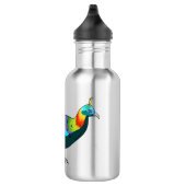 Afbeelding van de cartoon van de monale vogel uit waterfles (Rechts)