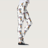 Afbeelding van de cartoon van de olifantenvoetbals leggings (Rechts)