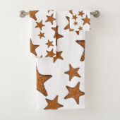 Afbeelding van de cartoon van de Starfish Bad Handdoek (Insitu)