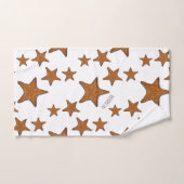 Afbeelding van de cartoon van de Starfish Bad Handdoek (Handdoek)
