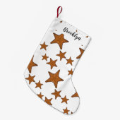 Afbeelding van de cartoon van de Starfish Kleine Kerstsok (Voorkant (Hangend))