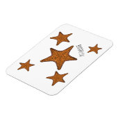Afbeelding van de cartoon van de Starfish Magneet (Linkerzijde)