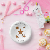 Afbeelding van de cartoon van de Starfish Papieren Kommen (Feest)