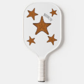 Afbeelding van de cartoon van de Starfish Pickleball Paddle (Achterkant)
