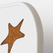 Afbeelding van de cartoon van de Starfish Pickleball Paddle (Links Detail)