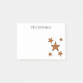 Afbeelding van de cartoon van de Starfish Post-it® Notes (Voorkant)