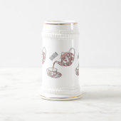 Afbeelding van de cartoon van de teacup-set bierpul (Center)