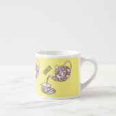Afbeelding van de cartoon van de teacup-set espresso kop (Rechts)