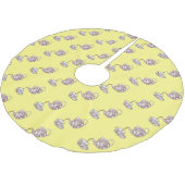 Afbeelding van de cartoon van de teacup-set kerstboom rok (Gekanteld)