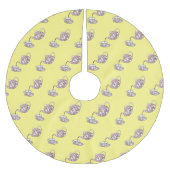 Afbeelding van de cartoon van de teacup-set kerstboom rok (Voorkant)