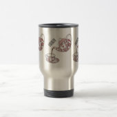 Afbeelding van de cartoon van de teacup-set reisbeker (Center)