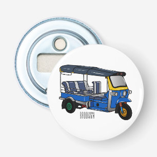 Afbeelding van de cartoon van de trok button flesopener
