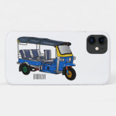 Afbeelding van de cartoon van de trok Case-Mate iPhone case (Achterkant (horizontaal))