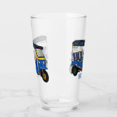 Afbeelding van de cartoon van de trok glas (Links)