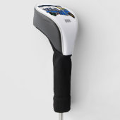 Afbeelding van de cartoon van de trok golfheadcover (Schuin)