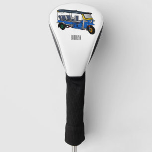 Afbeelding van de cartoon van de trok golfheadcover