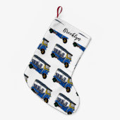 Afbeelding van de cartoon van de trok kleine kerstsok (Voorkant (Hangend))