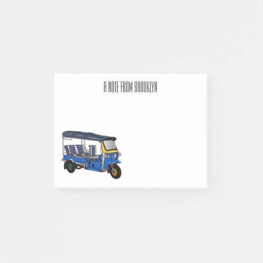Afbeelding van de cartoon van de trok post-it® notes (Voorkant)