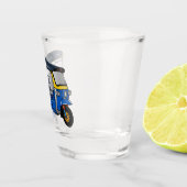 Afbeelding van de cartoon van de trok shot glas (Rechts)