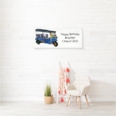 Afbeelding van de cartoon van de trok spandoek (Insitu)