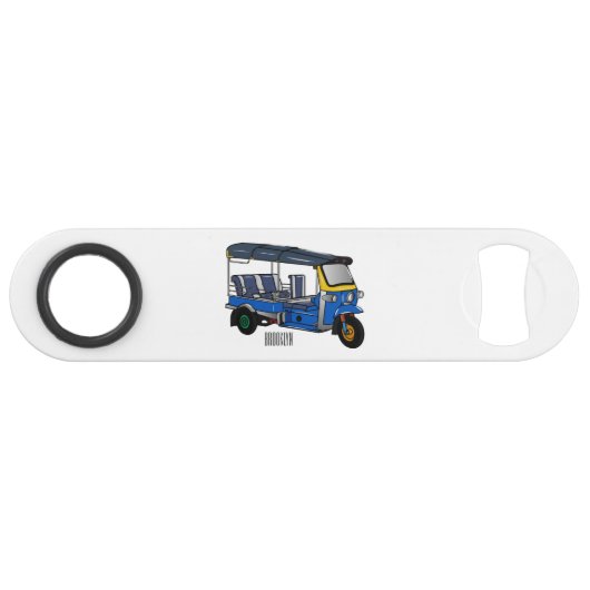 Afbeelding van de cartoon van de trok speed flessenopener (Voorkant (Horizontaal))