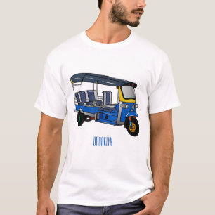 Afbeelding van de cartoon van de trok t-shirt