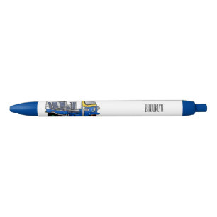 Afbeelding van de cartoon van de trok zwarte inkt pen