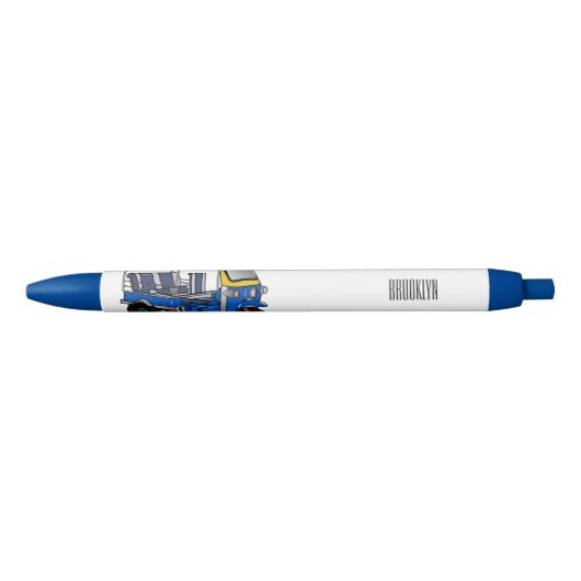 Afbeelding van de cartoon van de trok zwarte inkt pen (Voorkant)