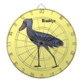 Afbeelding van de cartoon van de vogel dartbord (Voorkant)