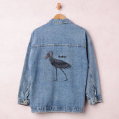 Afbeelding van de cartoon van de vogel denim jacket (Hangar)