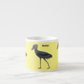 Afbeelding van de cartoon van de vogel espresso kop (Voorkant)