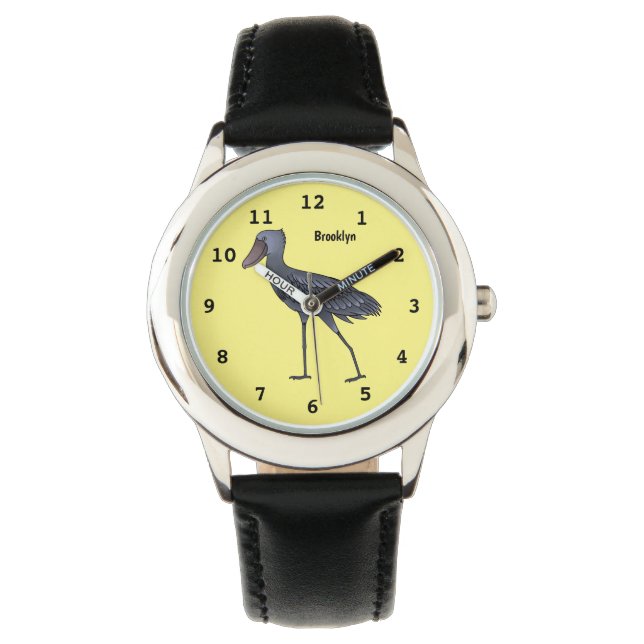 Afbeelding van de cartoon van de vogel horloge (Voorkant)