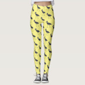 Afbeelding van de cartoon van de vogel leggings (Voorkant)