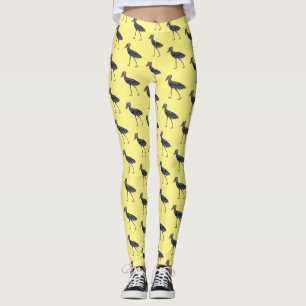 Afbeelding van de cartoon van de vogel leggings
