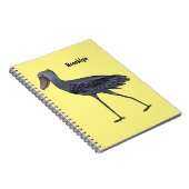 Afbeelding van de cartoon van de vogel notitieboek (Rechterzijde)