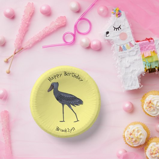 Afbeelding van de cartoon van de vogel papieren kommen (Feest)