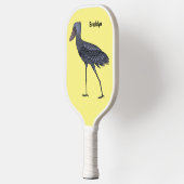 Afbeelding van de cartoon van de vogel  pickleball paddle (Links)