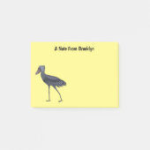 Afbeelding van de cartoon van de vogel post-it® notes (Voorkant)