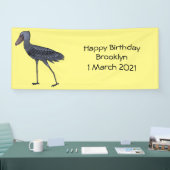 Afbeelding van de cartoon van de vogel spandoek (Beurs)
