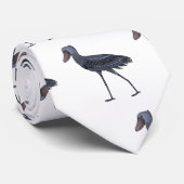 Afbeelding van de cartoon van de vogel stropdas (Opgerold)