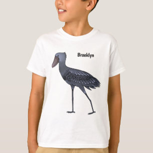 Afbeelding van de cartoon van de vogel t-shirt